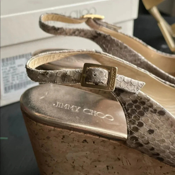 ! New! Jimmy Choo animal print shoes! - Picture 5 of 8